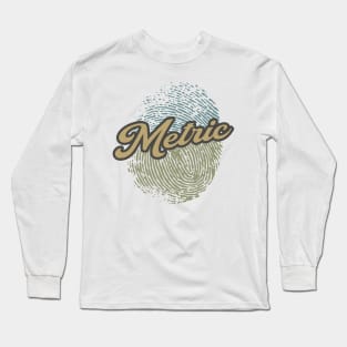 Metric Fingerprint Long Sleeve T-Shirt